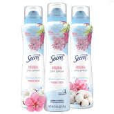 Secret front packaging showing Powder Fresh scent and benefit of long-lasting protection