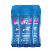 Secret Outlast front packaging showing product and scent benefits