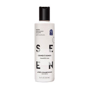 SEEN conditioner front bottle shows clean fragrance-free packaging and benefits