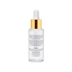 SEEN serum dropper texture close-up highlighting lightweight, non-greasy feel