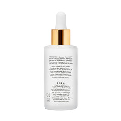 SEEN dropper dispensing lightweight serum highlighting quick-absorbing hydration