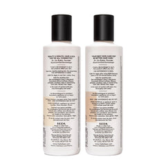 SEEN shampoo foam close-up demonstrating gentle lather and easy rinsing