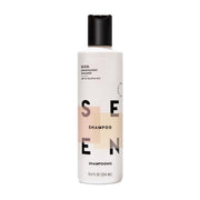 SEEN shampoo front bottle showing packaging and gentle benefits