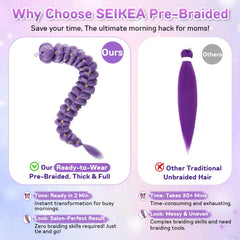 SEIKEA elastic tie attachment detail for secure easy installation