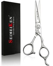 SEIMEIKEN front packaging showing complete 6" shears set and professional presentation