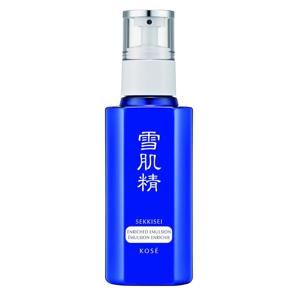 SEKKISEI front bottle showing elegant packaging and moisturizing promise