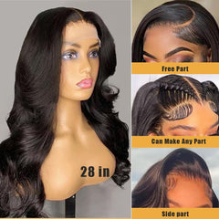 SENSAIRUITE close-up lace hairline detail with baby hairs for realistic blend