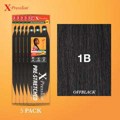 Sensationnel close-up of yaki texture braid fiber showing softness and realistic look