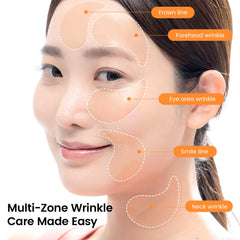 SEONGLOW application demo under eyes showing immediate cooling effect