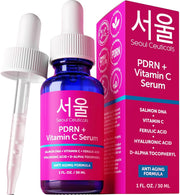SeoulCeuticals front packaging showing salmon DNA serum benefits