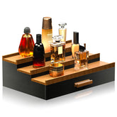 Sephyroth front view of organizer showing three-tier display and neat bottle arrangement