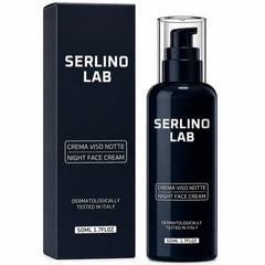 SerlinoLab front jar showing clean design and easy nightly use benefit