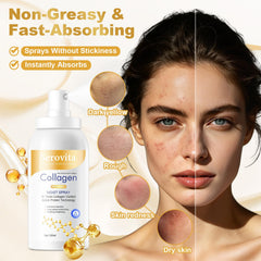 Serovita close-up nozzle producing fine mist for even, lightweight hydration