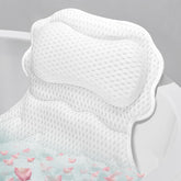 SetSail bath pillow front view showing ergonomic support and comfort