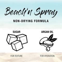 SexyHair Beach'n Spray nozzle close-up demonstrating easy non-aerosol spray control