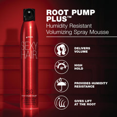 SexyHair pump nozzle detail for targeted root application and control