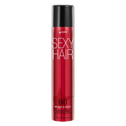 SexyHair Big Spray & Stay front packaging showing product and label benefits