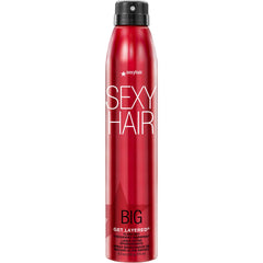 SexyHair front packaging of Big Get Layered 8oz showing product branding and benefits