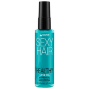 SexyHair Healthy Love Oil front packaging showing bottle and label with moisturizing benefit