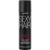 SexyHair Play Dirty front packaging showing product benefits