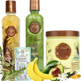SHAEIO front packaging showing complete botanical repair kit and clear benefits