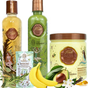 SHAEIO front packaging showing complete botanical repair kit and clear benefits