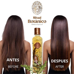 SHAEIO label close-up displaying botanical ingredients and clarity benefit
