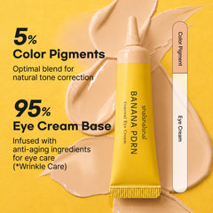 shaishaishai product dabbed on fingertip for precise under-eye application