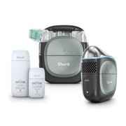 Shark FacialPro Glow front view showing device and benefits for clearer skin