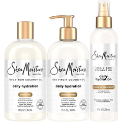 SheaMoisture front packaging showing 3-piece set and benefits