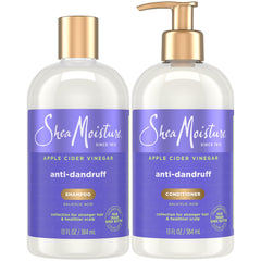 Shea Moisture front packaging showing both bottles and calm scalp benefit