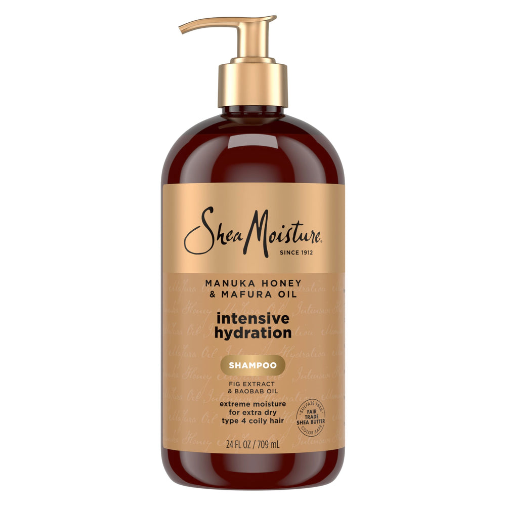 SheaMoisture front bottle view showing product and size for clear choice