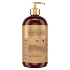 SheaMoisture pump dispenser detail for easy, mess-free application