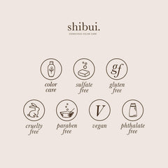 Shibui Everything Spray being applied to hair for detangling and shine