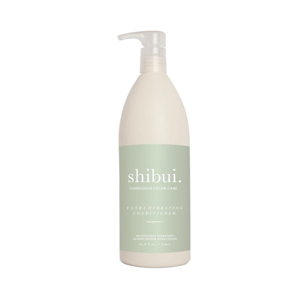 SHIBUI front bottle showing label and size, highlighting hydration