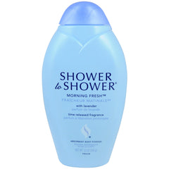 Shower To Shower open jar showing fine powder texture for quick absorption