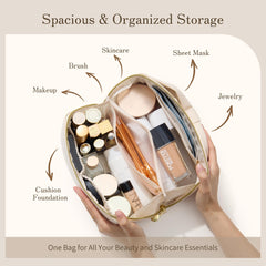 SHOWKOO two detachable pouches separated for flexible packing benefit