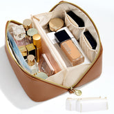 SHOWKOO front view showing elegant bow handle and roomy silhouette for stylish storage