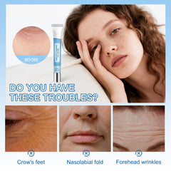 Shrandi open vial close-up texture showing lightweight formula and quick absorption