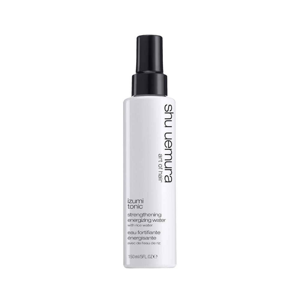 shu uemura art of hair front bottle view showing product and label, clear benefit of identification