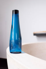 shu uemura art of hair before and after fine hair showing visible lift