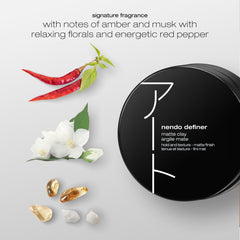 shu uemura art of hair model styling hair with pomade shows defined texture