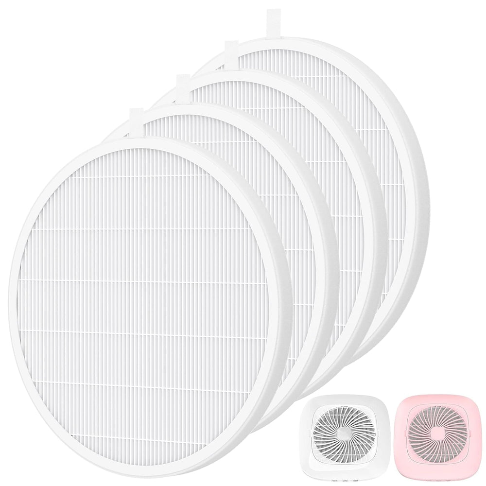 ShufudeJa front pack showing four SPro XC320J replacement filters for easy restocking