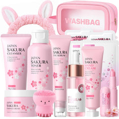 SHUNSHI front packaging of Sakura 14-piece kit, clear gift-ready presentation