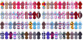 shynek front view pack showing colorful holders and clear assortment benefit