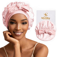 SilkSilky front view bonnet showing elegant light-pink finish and protection