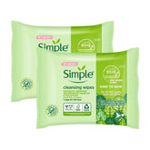 Simple front packaging showing three resealable packs and product benefit quick cleansing