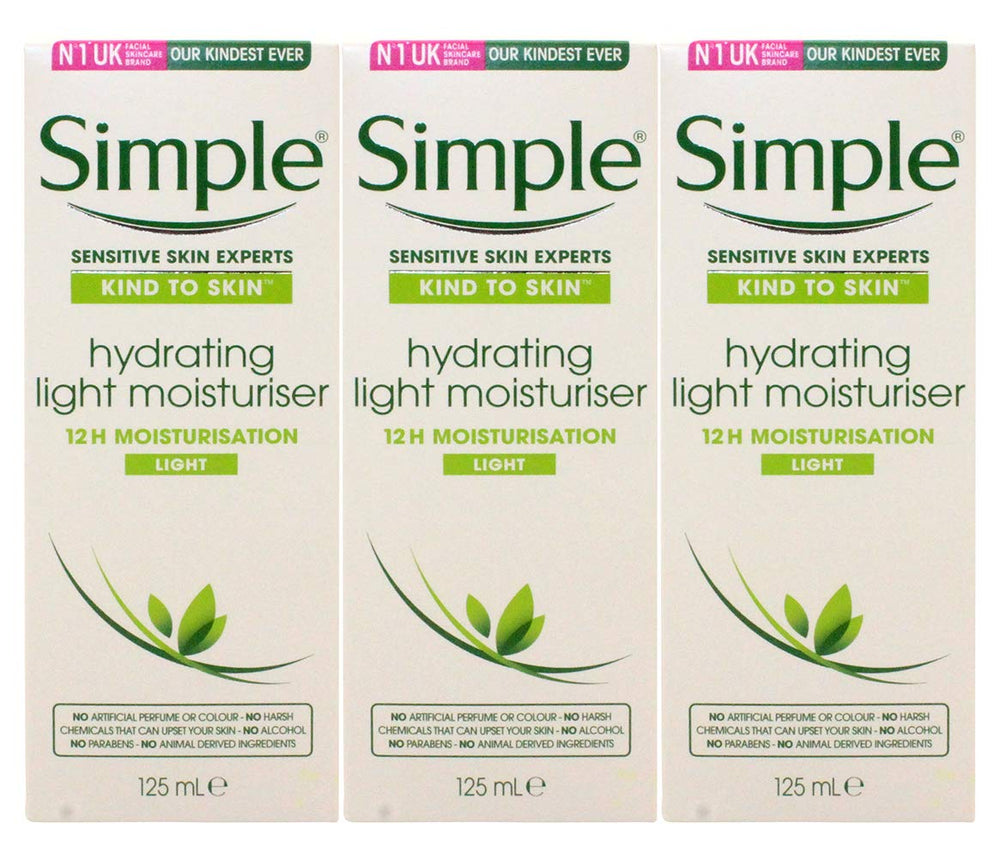 Simple moisturizer jar front view showing lightweight texture and daily hydration benefit