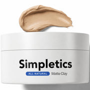 Simpletics front packaging showing label and vanilla scent benefit