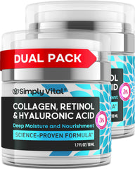 SimplyVital front packaging showing product benefits and dual-pack convenience
